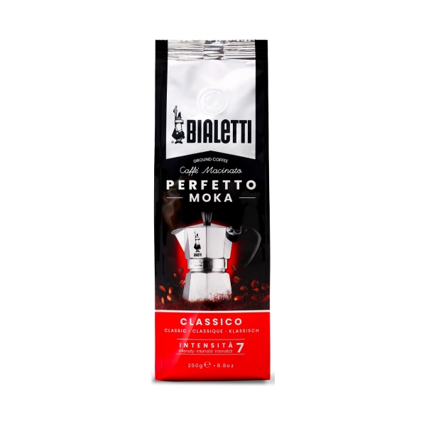 Bialetti Moka Perfetto Classico mletá káva - 250 gr