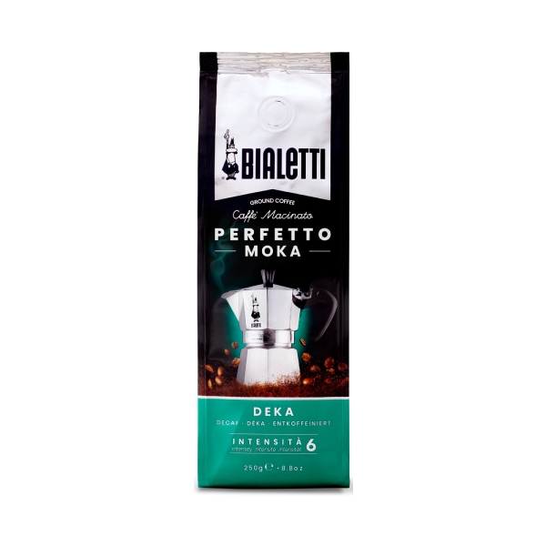 Bialetti Moka Perfetto bez kofeinu mletá káva - 250 gr