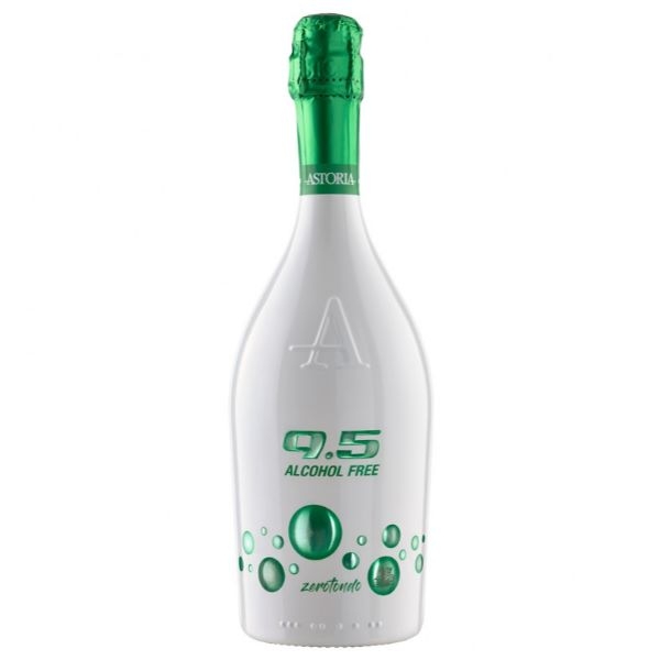 Astoria bílé šumivé víno 9.5 Alcohol Free Zerotondo 750ml