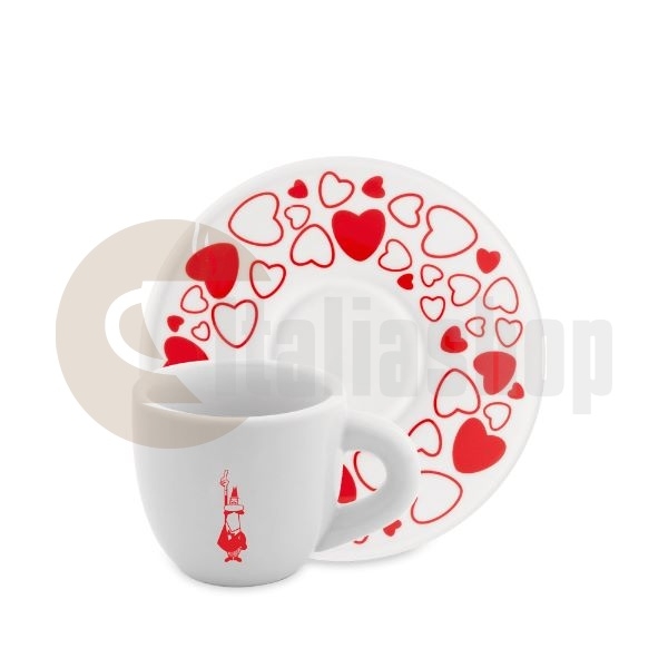 Bialetti Cuore Porcelánový pohár Cappuccino