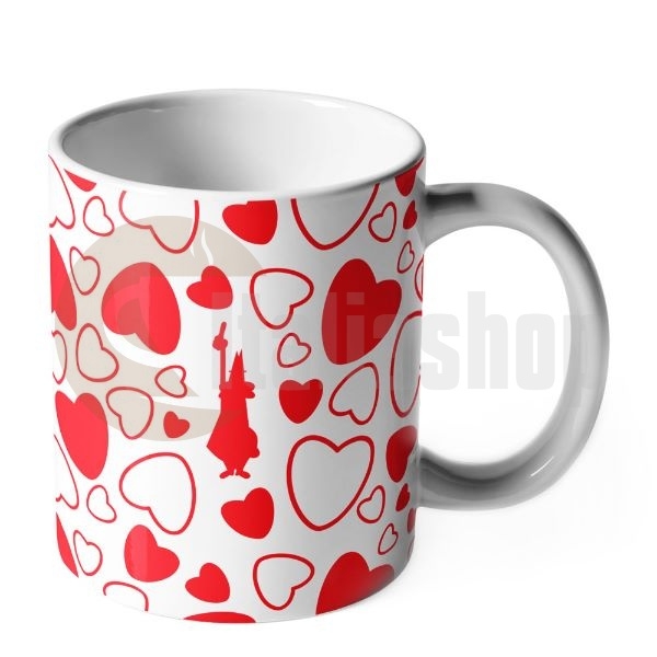 Bialetti Hrnek Cuore - bílý