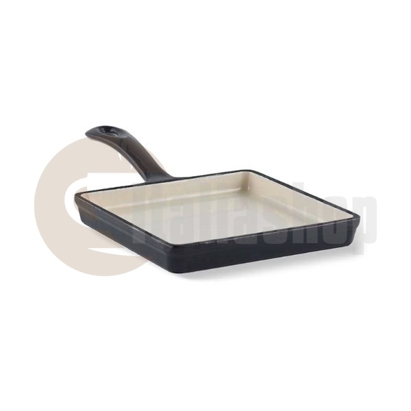 Aeternum Litinová pánev Pro steak 14х14 cm šedá