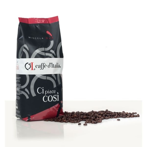 Caffè D'italia Cipiacecosi kávová zrna - 1 kg.