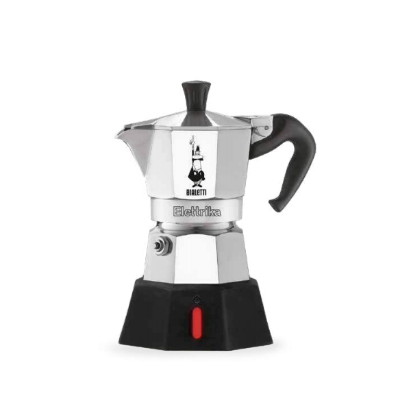 Bialetti New Moka Elettrika Coffee Maker For 2 Cups with Button