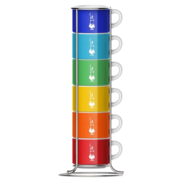 Šálky Bialetti Espresso Multicolor