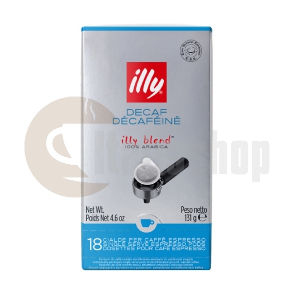 Illy Decaffeinated Paper Capsule ( E.S.E. Pod )  - 18 Pcs