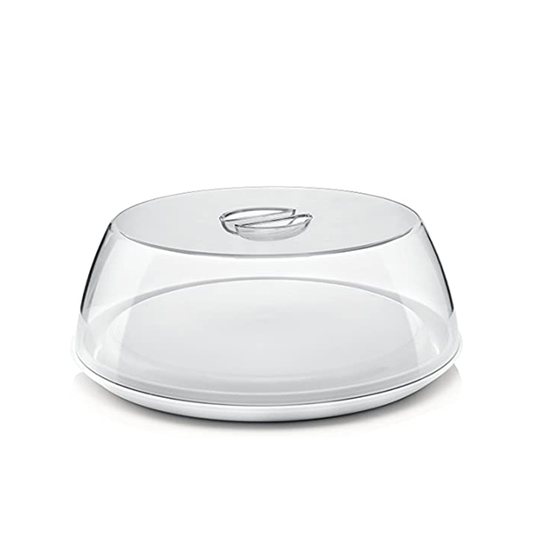 Guzzini cake stand with dome 33,5cm