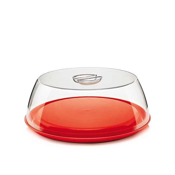 Guzzini cake stand with dome 33,5cm