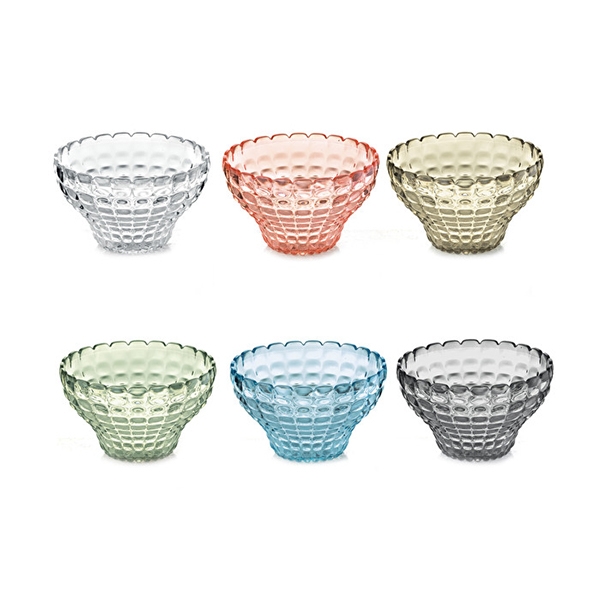 Guzzini Set of six bowls Tiffany 12cm