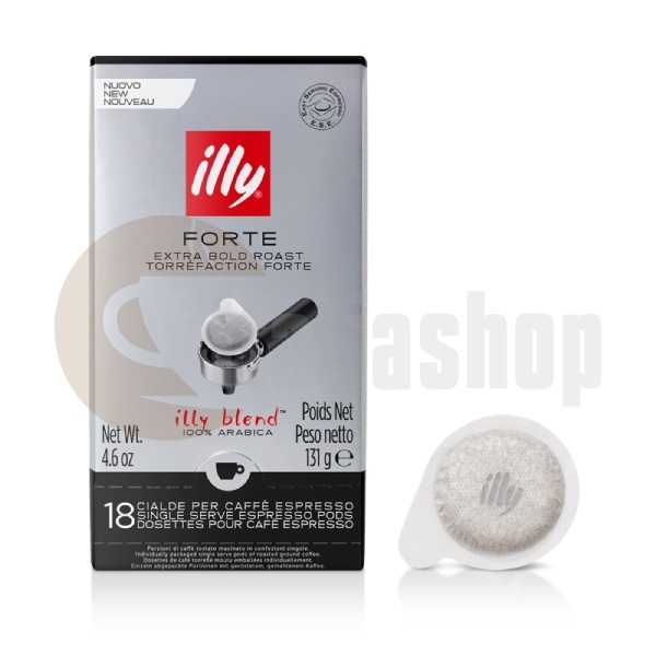 Illy Forte Paper Capsule ( E.S.E. Pod ) - 18 Pcs.