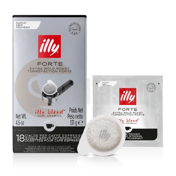 Illy Forte Paper Capsule ( E.S.E. Pod ) - 18 Pcs.