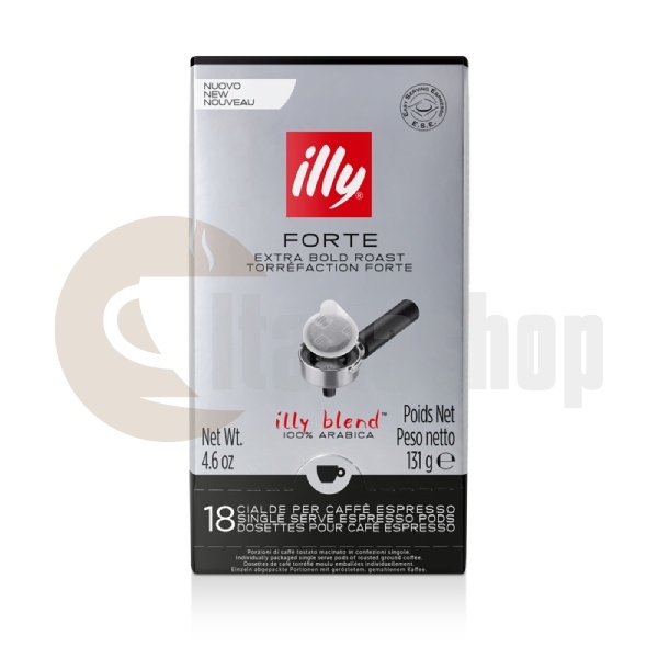 Illy Forte Paper Capsule ( E.S.E. Pod ) - 18 Pcs.
