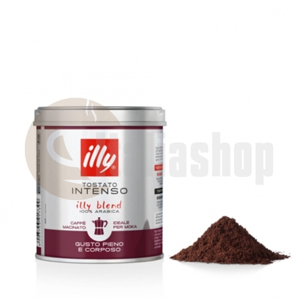Illy Moka Intenso Grounded Coffee - 125 gr