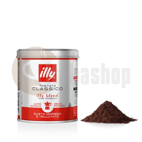 Illy Moka Classico Grounded Coffee - 125 gr 