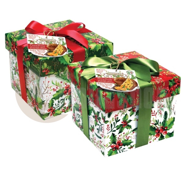 Panettone With Orange And Dark Chocolate Drops