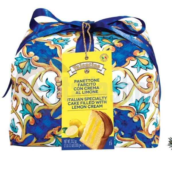 Panettone Filled With Lemon Cream