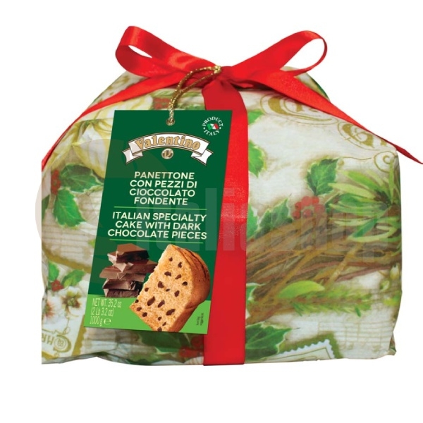 Panettone With Dark Chocolate Pieces