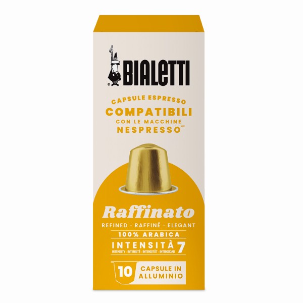 Bialetti Raffinato Compatible Capsules For Nespresso 10 pcs