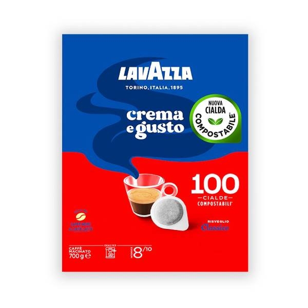 Paper Capsule Crema e Gusto Classico  ( E.S.E. Pod ) - 100 Pcs.