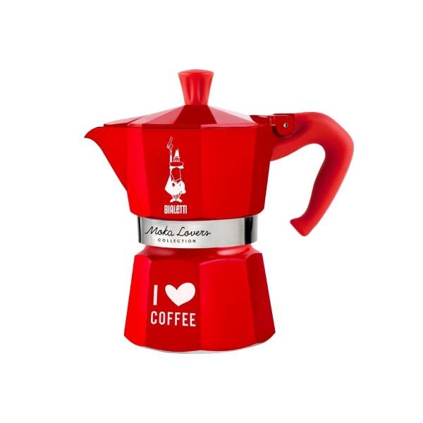 Bialetti Moka Lovers Coffee Maker For 3 Cups 