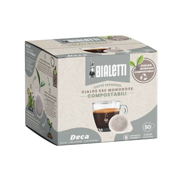 Bialetti Paper Capsule ( E.S.E. Pod ) Deca - 50 pcs