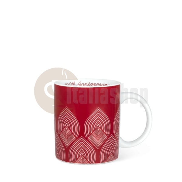 Bialetti Centenario Porcelánový pohár - červený