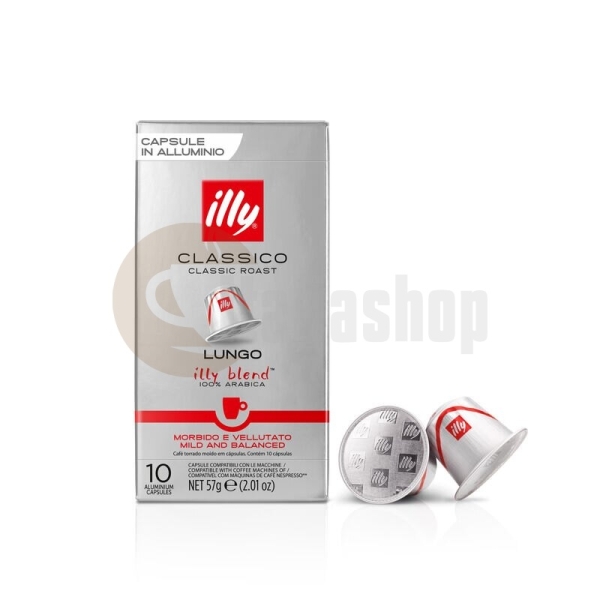 Illy Kompatibilní  kapsle pro Nespresso Lungo - 10 ks