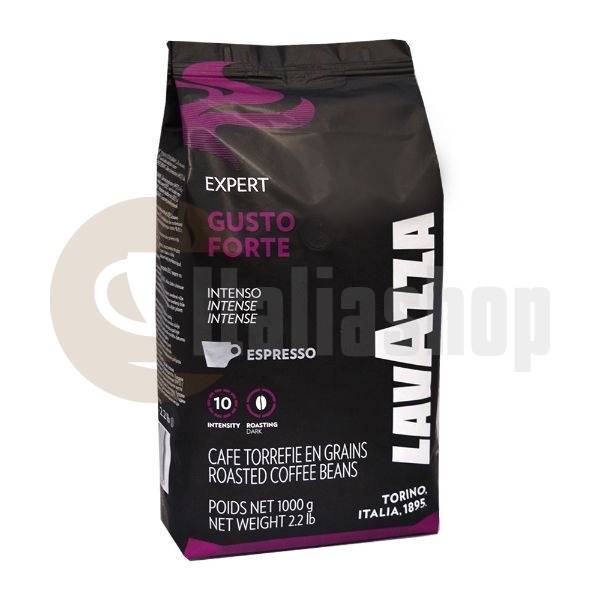 Lavazza Gusto Forte Kávová zrna - 1 kg.