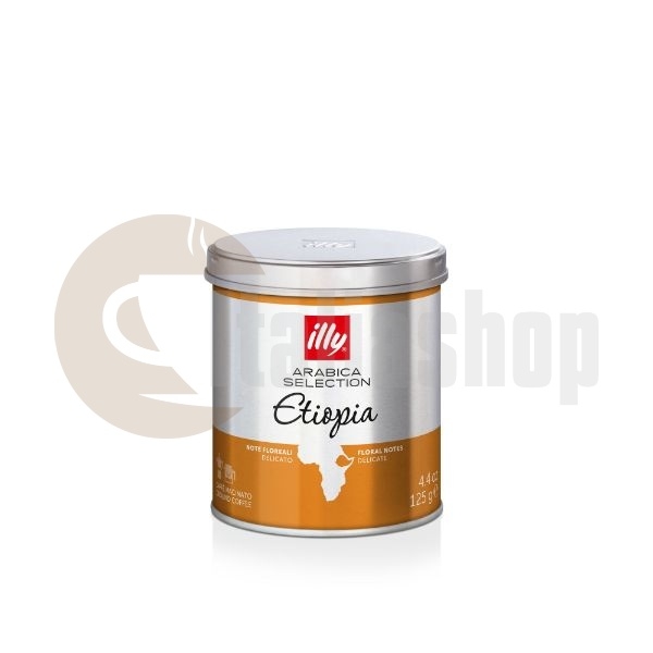 Illy Etiopia Mletá káva - 125gr