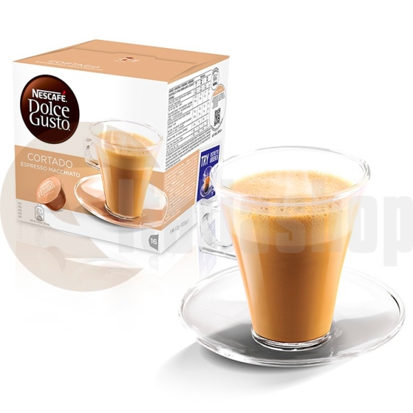 Dolce Gusto Cortado Espresso Macchiato - kapsle 16 ks