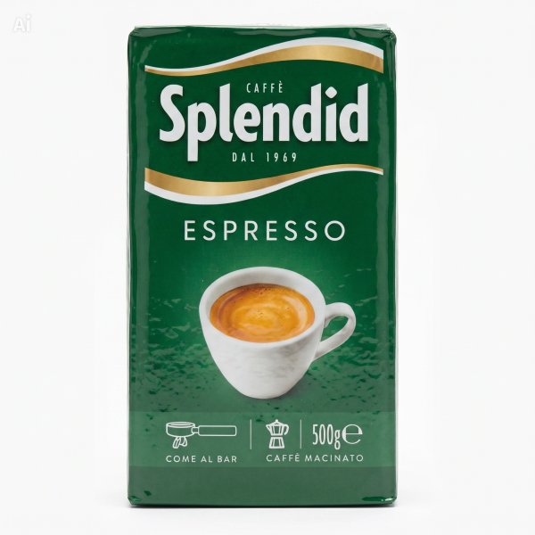 Splendid Espresso Mletá káva - 500 g.