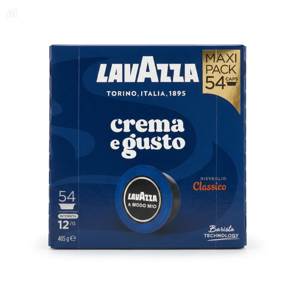 Lavazza A Modo Mio Crema E Gusto - 54 ks kapslí