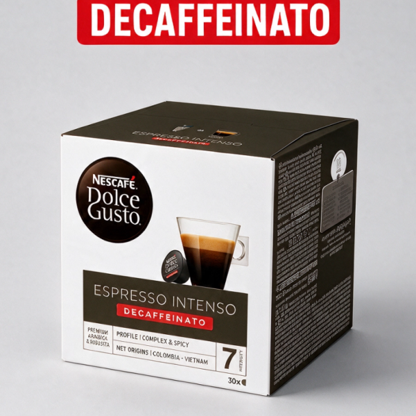 Dolce Gusto Dek Espresso Intenso 30 c.