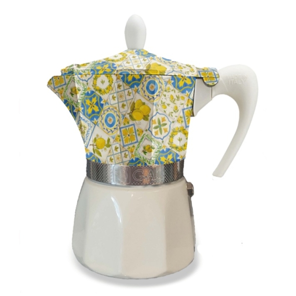 Moka konvička G.A.T. Decor Maiolica Siciliana na 3 šálky