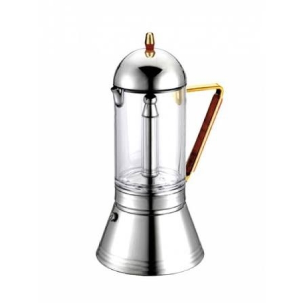 Moka konvička G.A.T. Crystal Gold na 4 šálky
