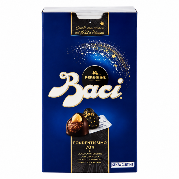 Baci Perugina Přírodní čokoláda se 70% kakaem - 200 g