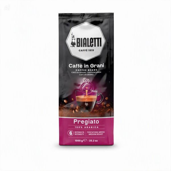 Bialetti Pregiato Kávová zrna - 1000gr