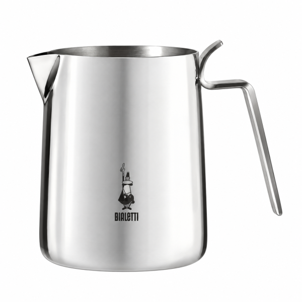 Bialetti Bricco Inox Lusso – Nerezová konvička na šlehání mléka, 500 ml