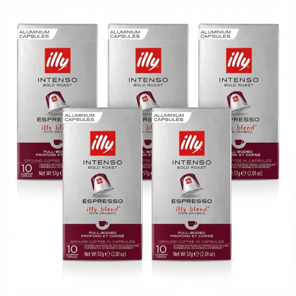 Illy kompatibilní kapsle pro Nespresso Intenso 50 ks.