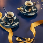 Sada 4 modrých lžiček – Bialetti Cielo Stellato
